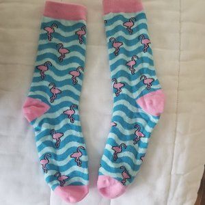 flamingo socks